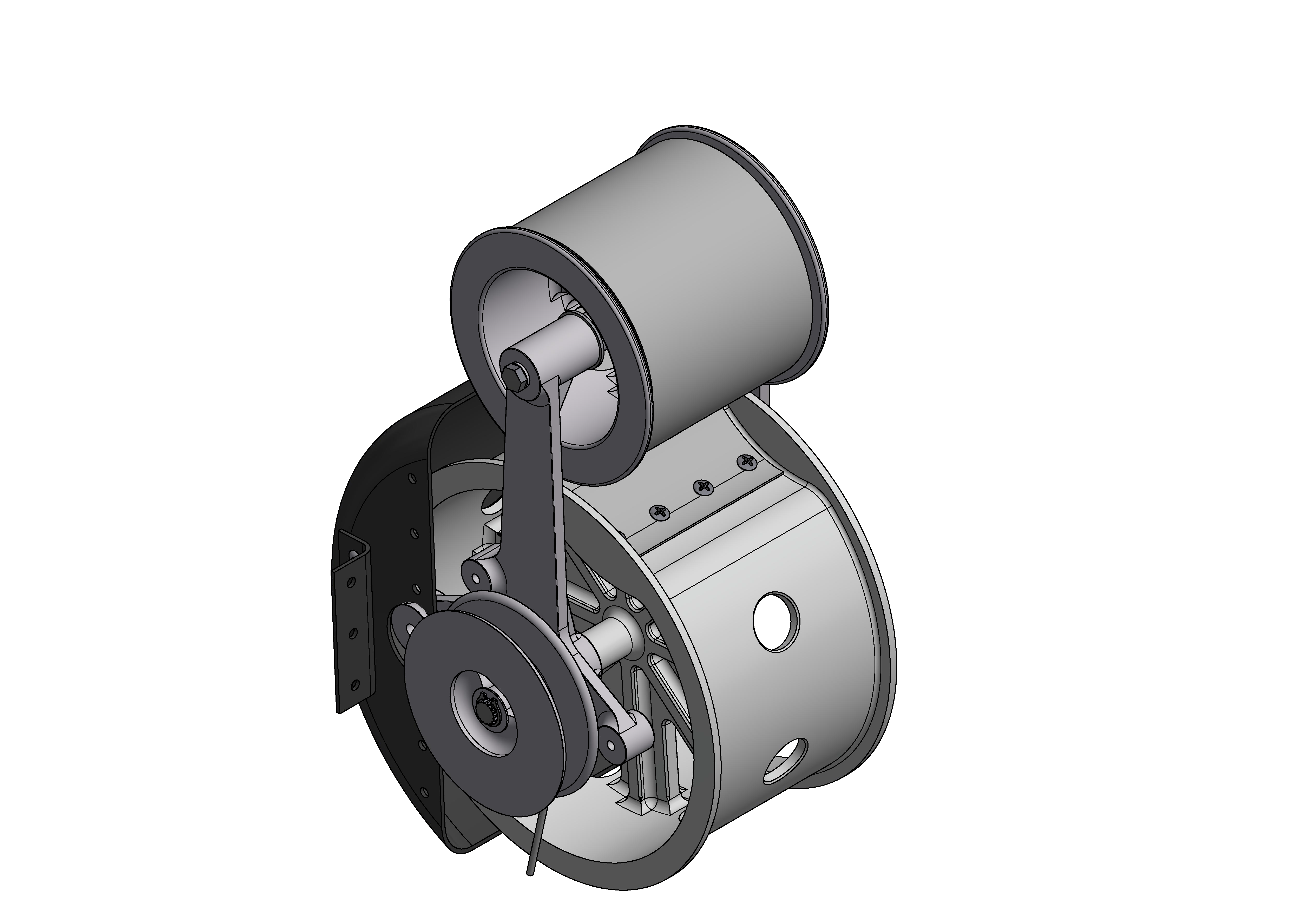 AMCE Negator Assembly Schematic line drawing